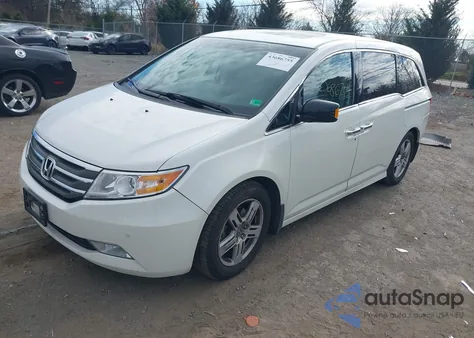 2012 Honda Odyssey Touring/Touring Elite from USA, damaged, VIN 5FNRL5H9XCB126080
